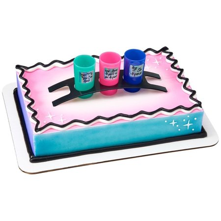 CAKEDRAKE Sip Sip Hooray 1 Cake Decor  Happy Birthday Block Letter-Cake Decor Lay-On CD-DCP-23676-1DECOSET